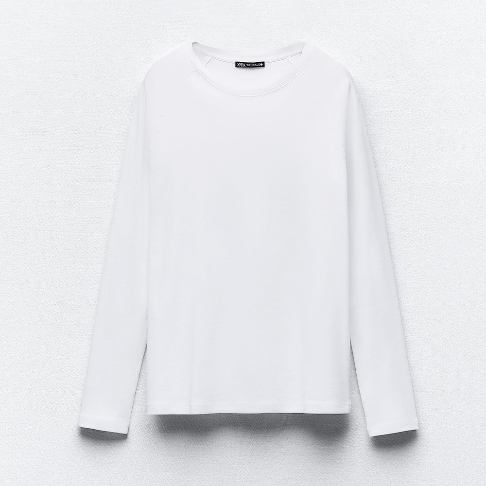Zara Washed cotton shirt